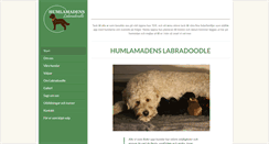 Desktop Screenshot of humlamadenslabradoodle.com